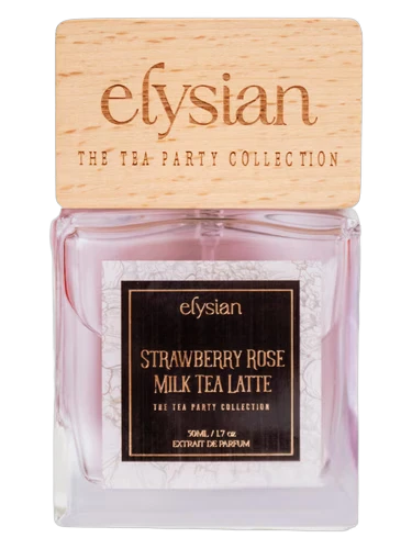 Strawberry Rose Milk Tea Latte