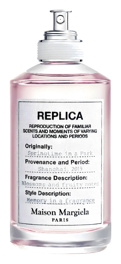 Replica Springtime In A Park